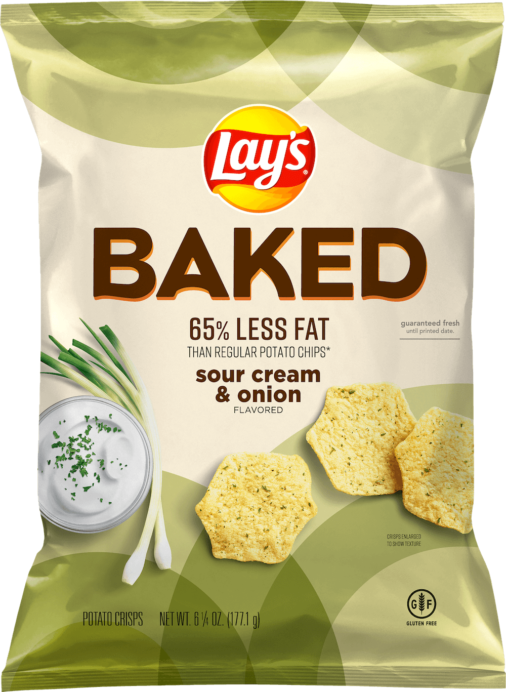 Lay s BAKED Sour Cream Onion Flavored Potato Crisps FritoLay