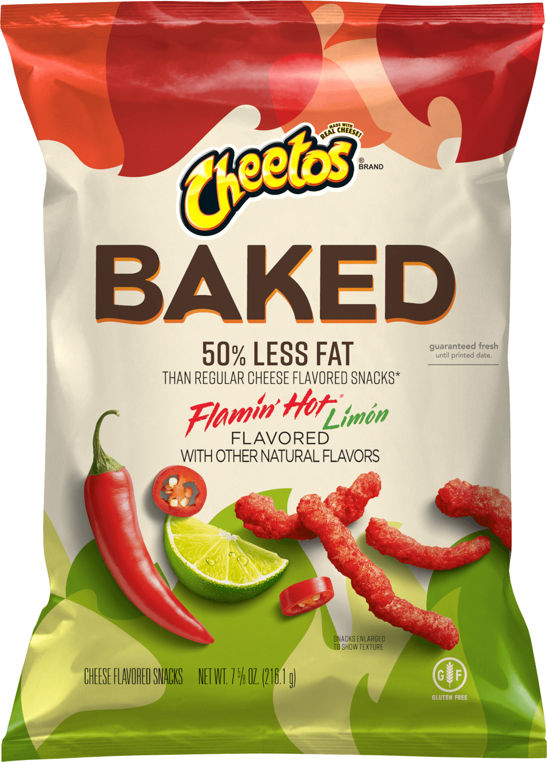 Cheetos® BAKED Flamin’ Hot® Limón Cheese Flavored Snacks