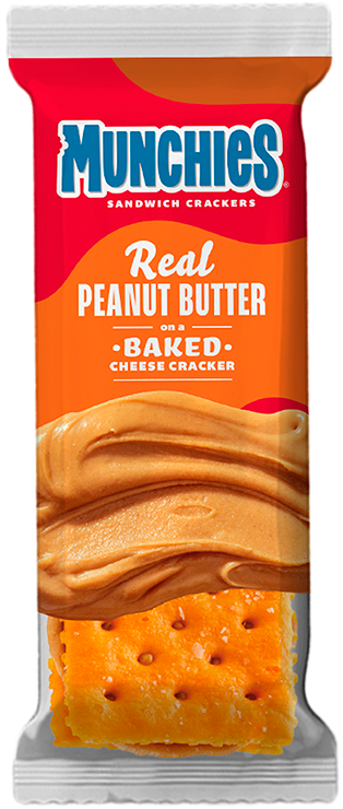 MUNCHIES® Peanut Butter on Cheese Flavored Crackers