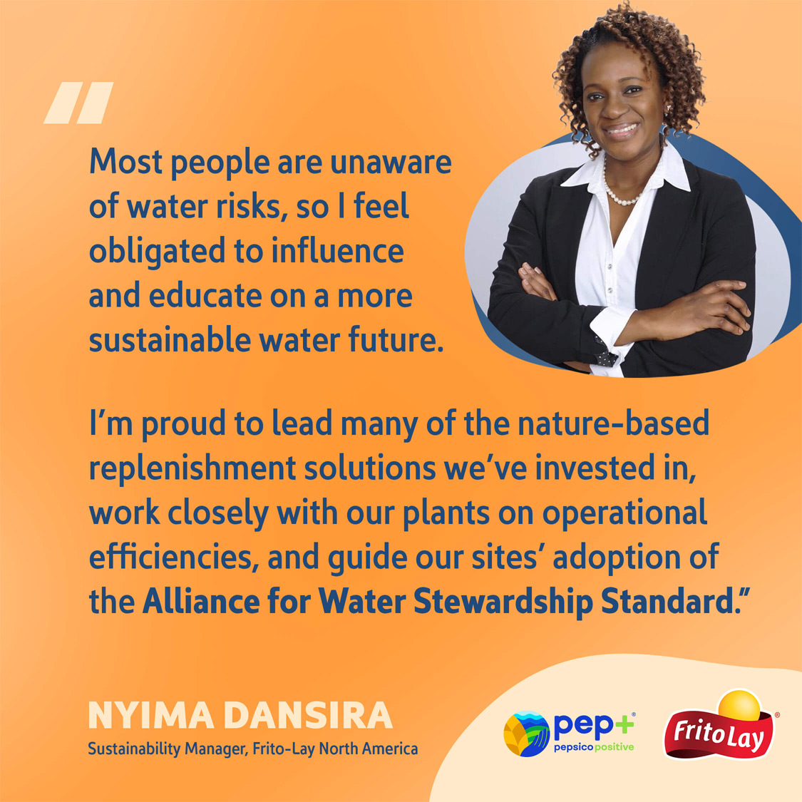 Nyima Dansira, Sustainability Manager