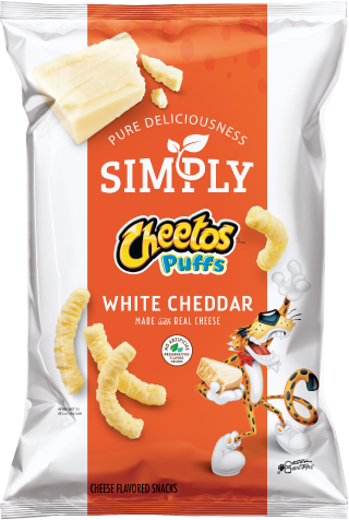 Simply CHEETOS® Puffs White Cheddar Cheese Flavored Snacks