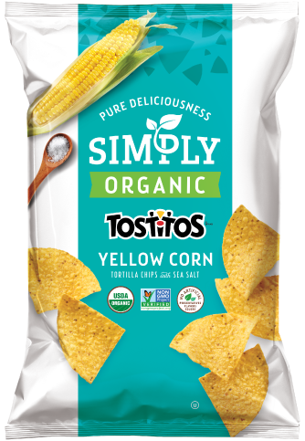 tortilla chip yellow bag