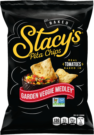 STACY'S® GARDEN VEGGIE MEDLEY® Flavored Pita Chips